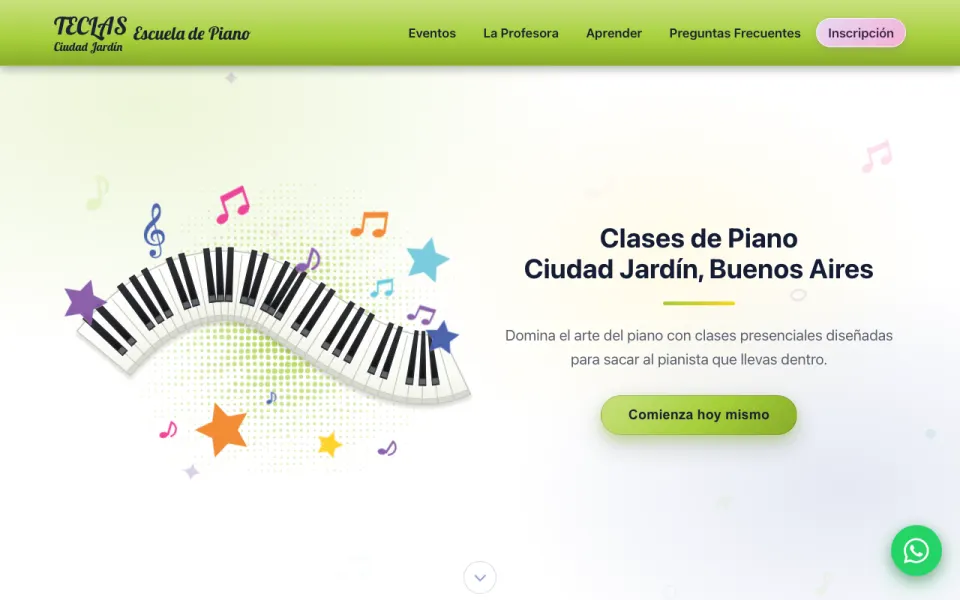 Captura de Teclas Ciudad Jardín